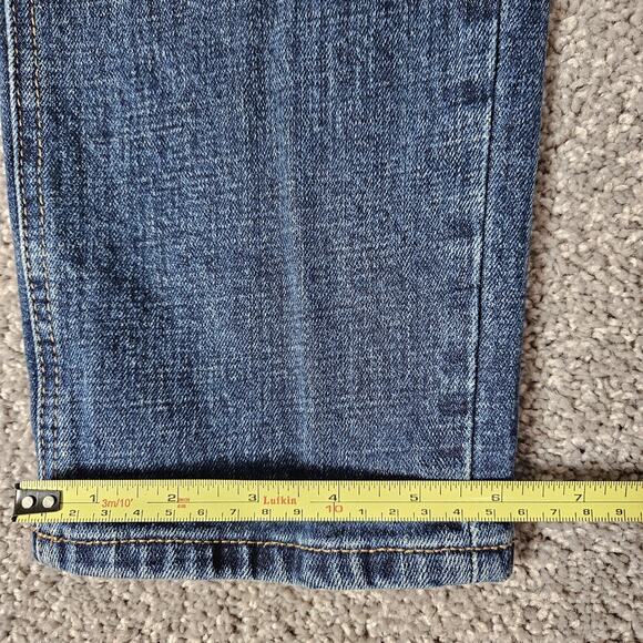LongJohn & Sons Jeans Mens 32X37 (34X38) Mechanic Blue Stackable Denim Stretch - Picture 14 of 14